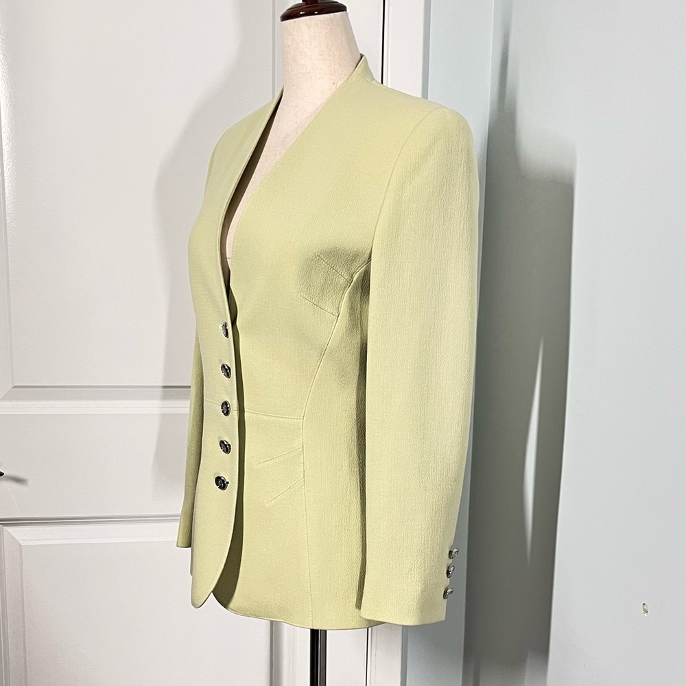 Escada 100% new wool jacket and skirt set size 34 - Picture 7 of 16